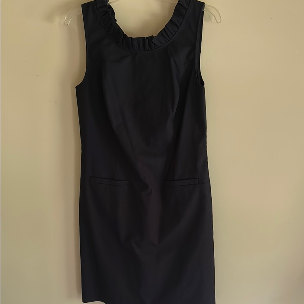 Talbots NWT Navy Sleeveless Dress size 6 - Picture 3 of 7